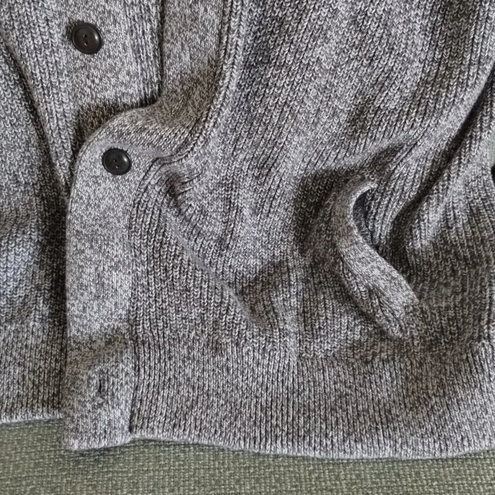 Men's Cardigan, Oak Hill size 4XL - Picture 2 of 4